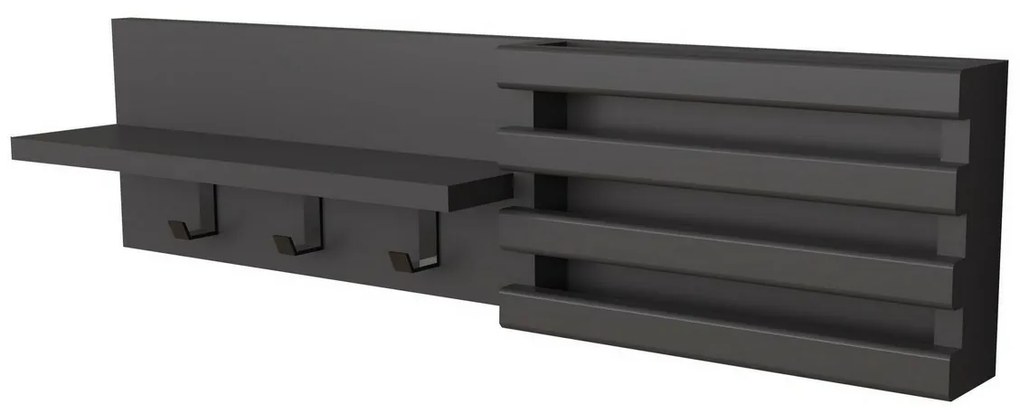 Huso Anthracite fali akasztó