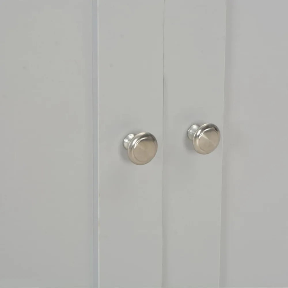 szürke komód 112 x 35 x 81 cm