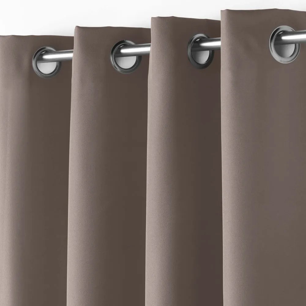 Barna függöny 140x180 cm Essentiel – douceur d'intérieur