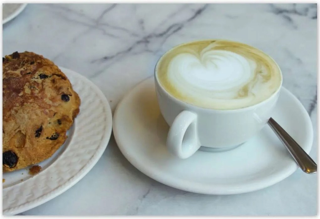 Poszterek 185x125 Kávéscsésze Szív