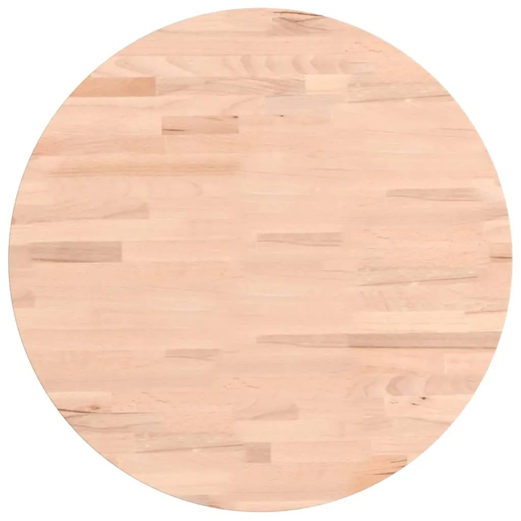 tömör bükkfa kerek asztallap Ø50x1,5 cm