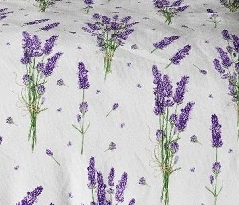Krepp pamut ágynemű Homa TORRY LAVENDER 2 részes 140x200 cm