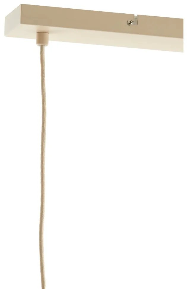 Bézs függőlámpa üveg búrával Itela – Light &amp; Living