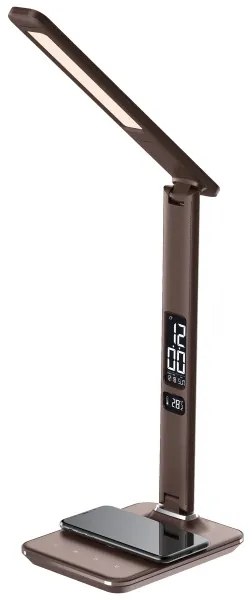 Immax 08975L- LED Dimmelhető lámpa vezeték nélküli töltéssel KINGFISHER LED/8,5W/230V barna