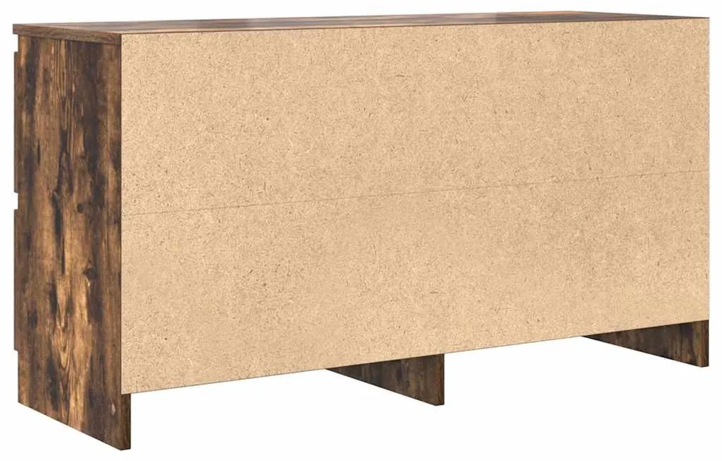 füstös tölgy színű szerelt fa TV-szekrény 100x35x54 cm