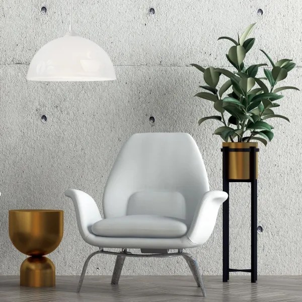 Csillár zsinóron 1xE27/60W/230V kávé