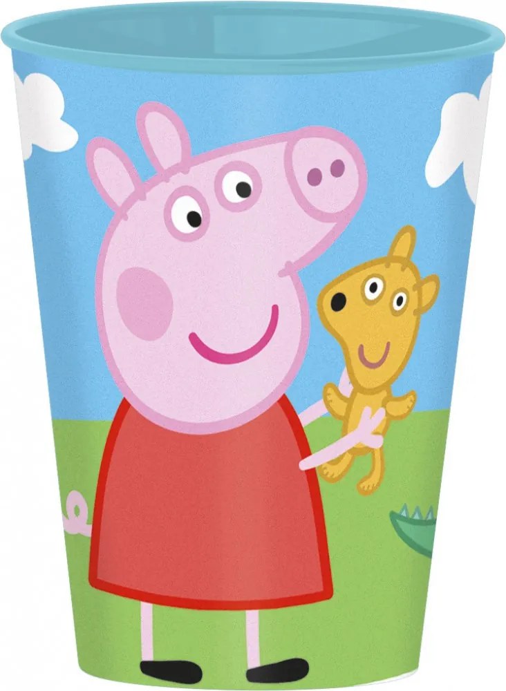Peppa malac Kindness Blue műanyag pohár 260 ml