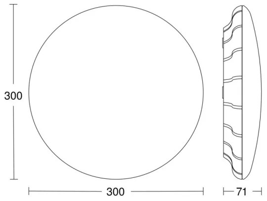 Steinel 067540 - LED Mennyezeti lámpa érzékelővel RS PRO S20 SC 15,7W/230V 4000K