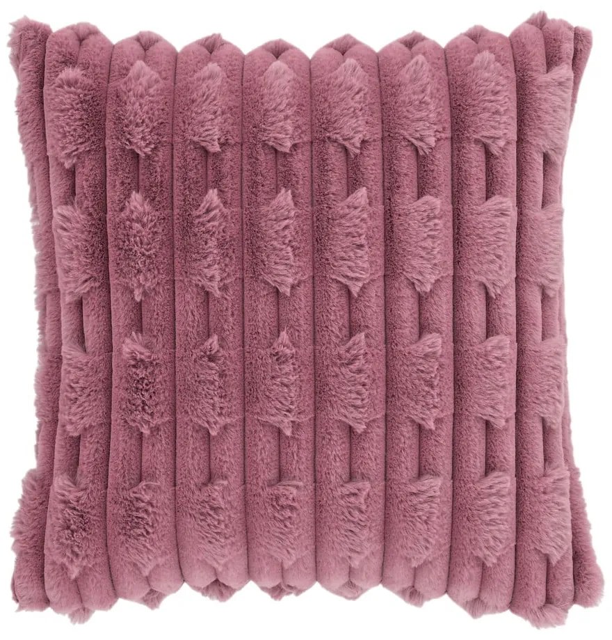 Mikroplüss díszpárna 50x50 cm Carved Fur – Bianca