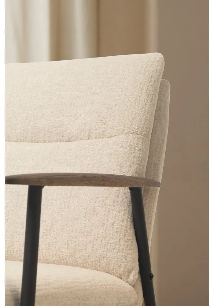 Bézs fotel Dunia – Marckeric