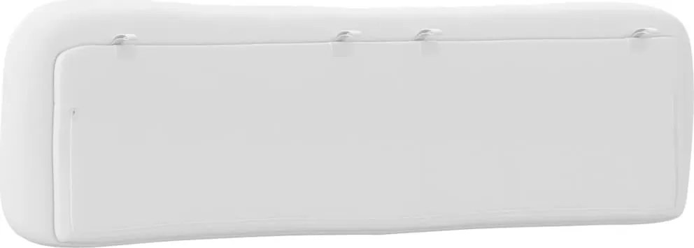 fehér műbőr fejtámla párna Hvar 193 cm