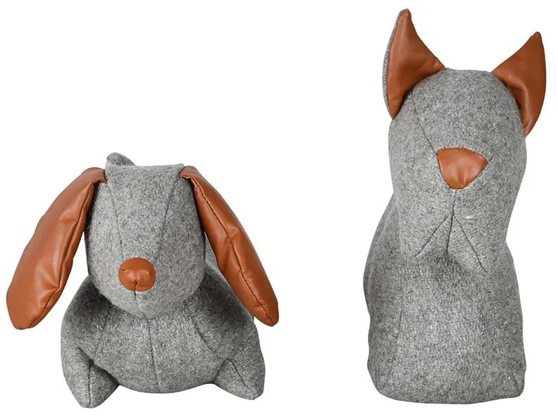 Ajtókitámasztó kutya, westie alakú, 1,5 kg