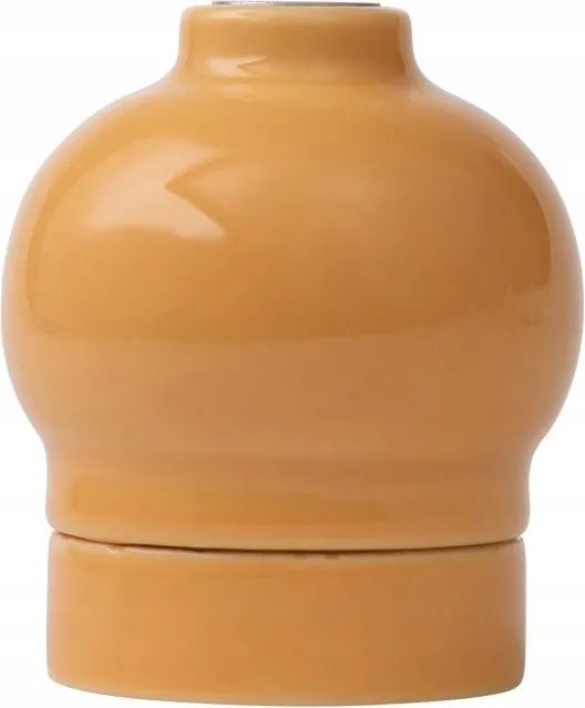 Kerámia Izzó Foglalat E27 XD06W Sárga