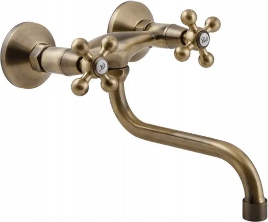 Retro Konyhai Mosogató Csaptelep, Mozgatható Kifolyócsővel