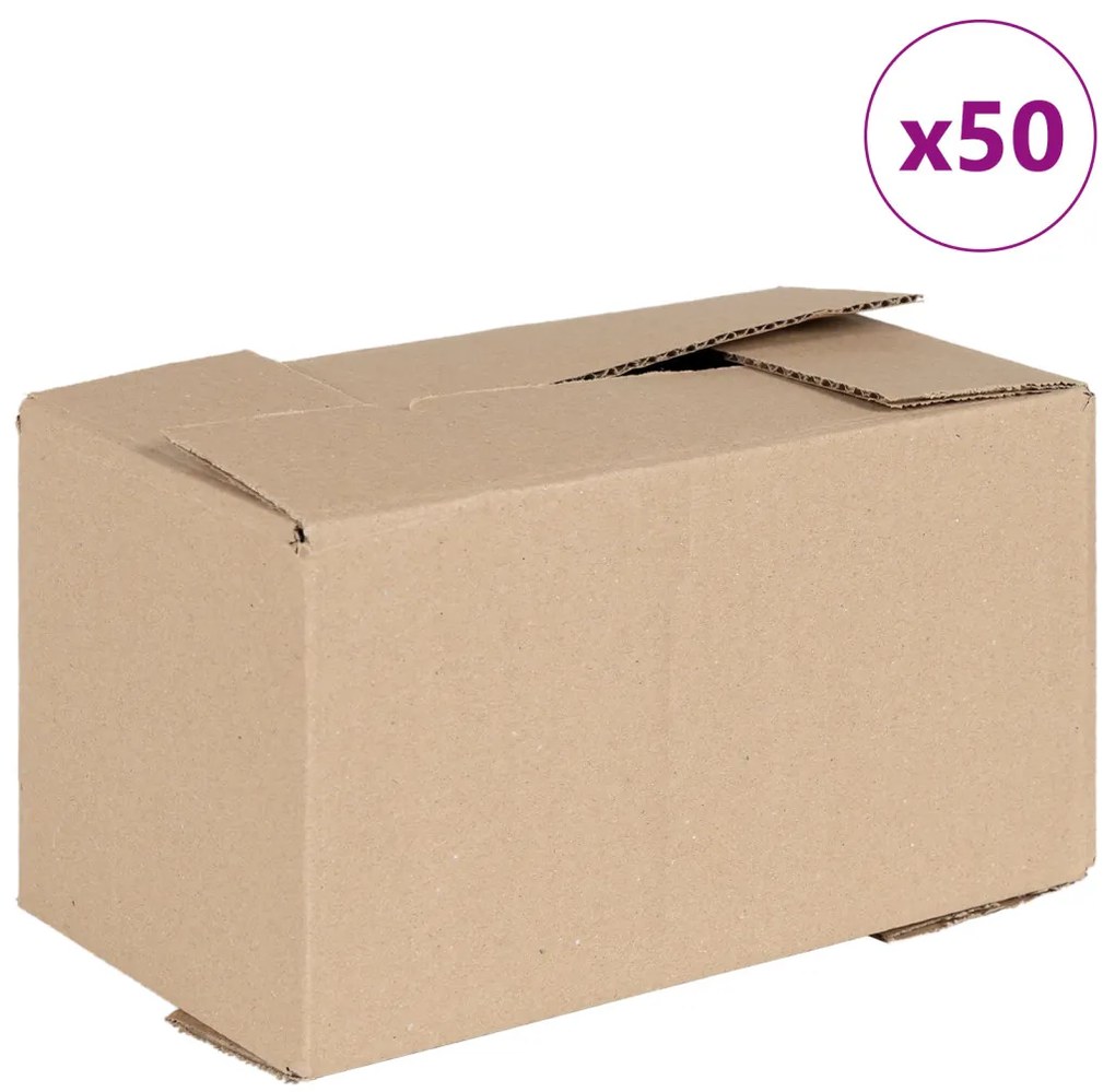 Összecsukható Doboz 50 db 24x13x13 cm Karton