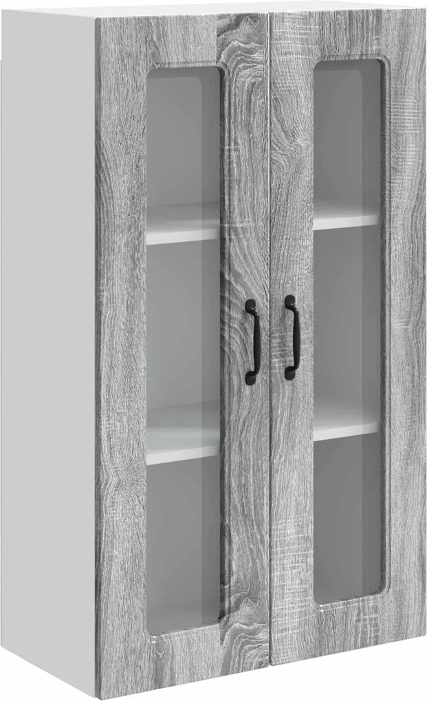 vidaXL Konyhaszekrény Kalmar Szürke Sonoma 60 x 31 x 100 cm Faanyag
