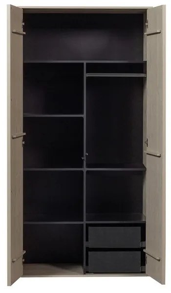 Szürke bútorelem szett - polc 2 db-os 48x1,5 cm Daily – vtwonen