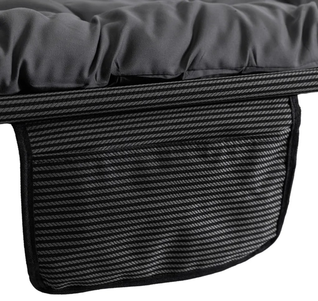 Napozó/Pihenőágy Szürke Színben. ELGIN