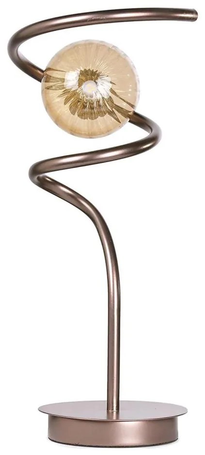 ONLI - Asztali lámpa FRIDA 1xG9/10W/230V 42 cm réz