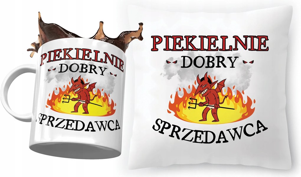 Eladói szett Párna Ajándék Bögre Nyomtatott Fotóval