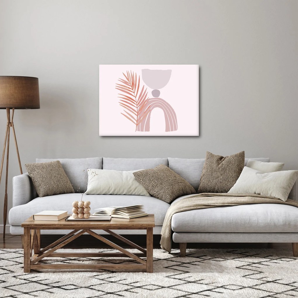 Kép - Lila minimalizmus N⁰1 (70x50 cm)