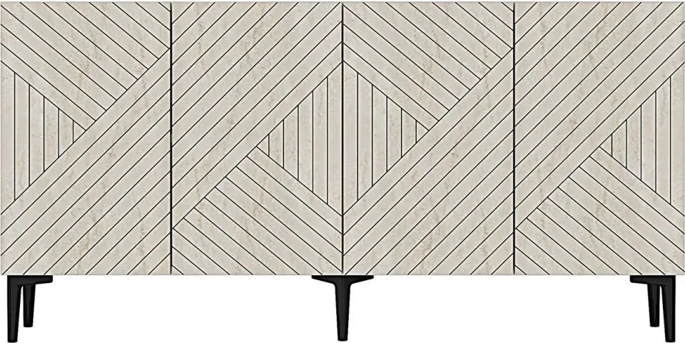 Ferro 150 - White, Travertine