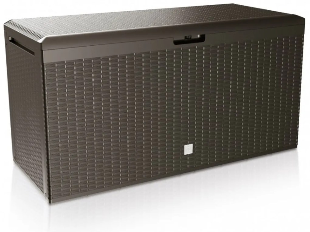 PROSPERPLAST Kerti láda BOXE RATO PLUS umbra 114cm - 290L