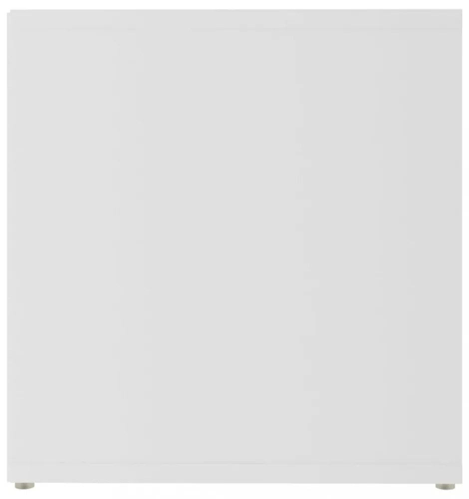 fehér szerelt fa TV-szekrény 72 x 35 x 36,5 cm