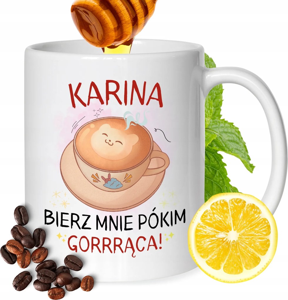 Bögre Karina Barátnőknek Ajándék Nyomtatott Fehér 330ml
