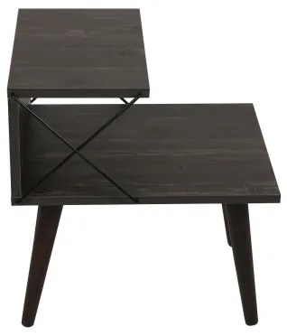 Éjjeliszekrény CROSS 55x50 cm barna