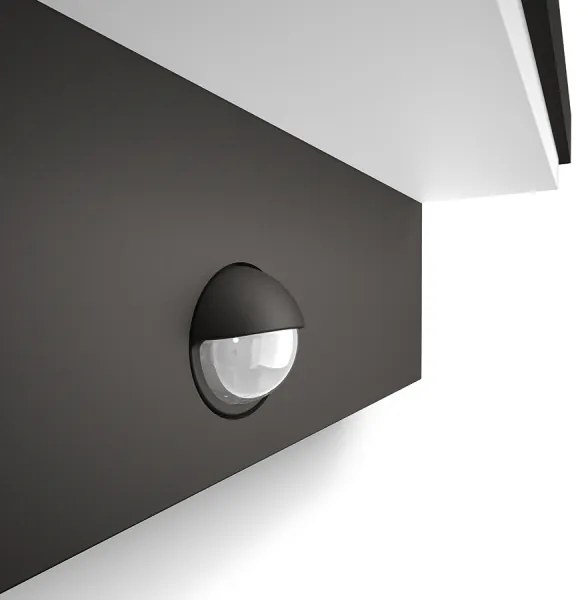 Philips 16484/93/P3 - LED Kültéri lámpa érzékelővel BUSTAN 2xLED/4,5W IP44