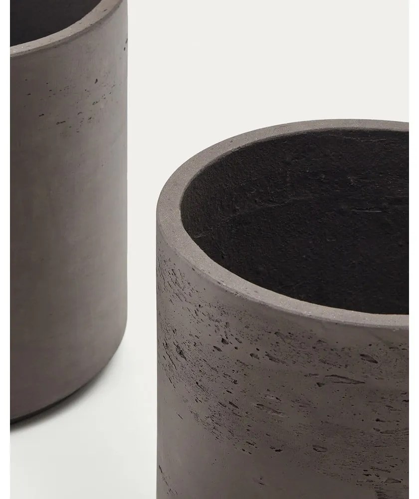 Cement kaspó szett 3 db-os ø 32 cm Sintina – Kave Home