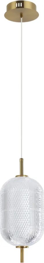 ITALUX PND-81438-1B-GD CORADO Egyágú Függesztett Lámpa Fém LED IP20