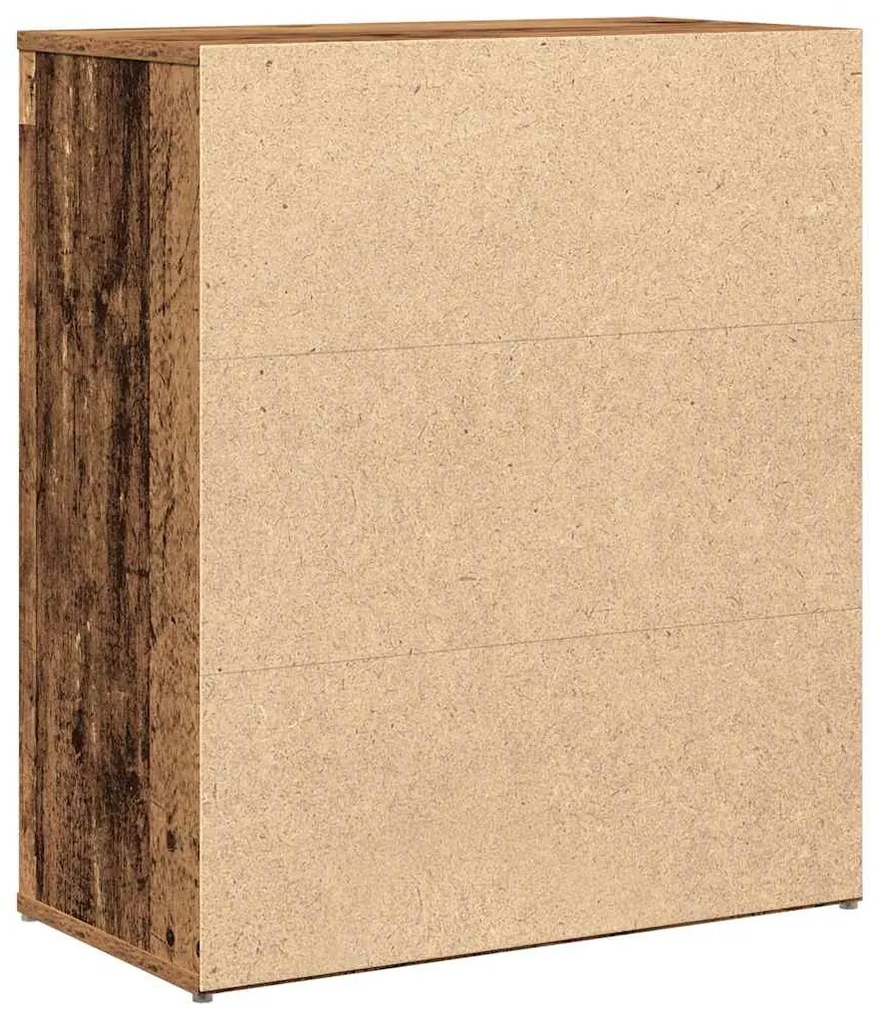 antik fa szerelt fa tálalószekrény 60 x 31 x 70 cm