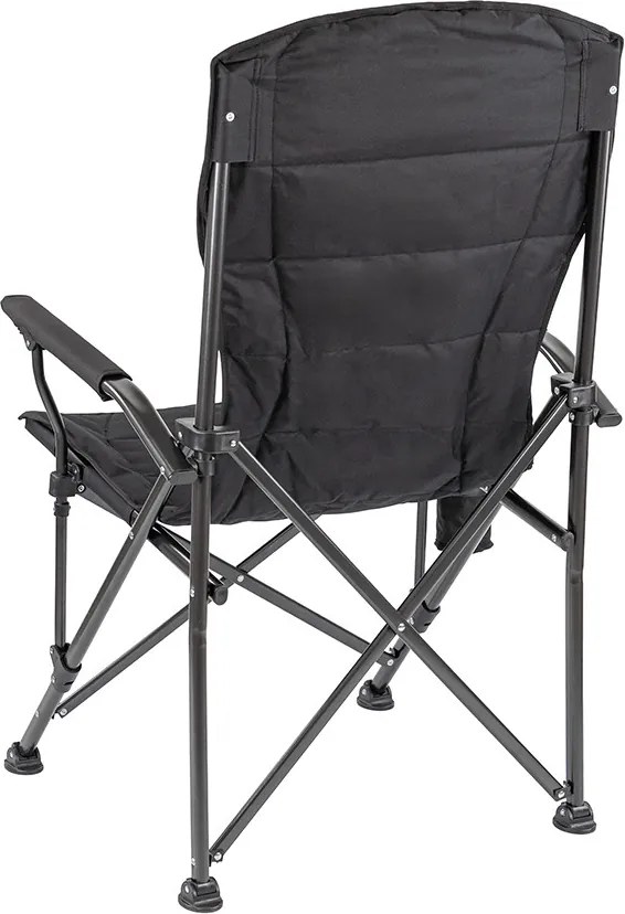 Leziter XL karfás horgász szék pohártartóval fekete