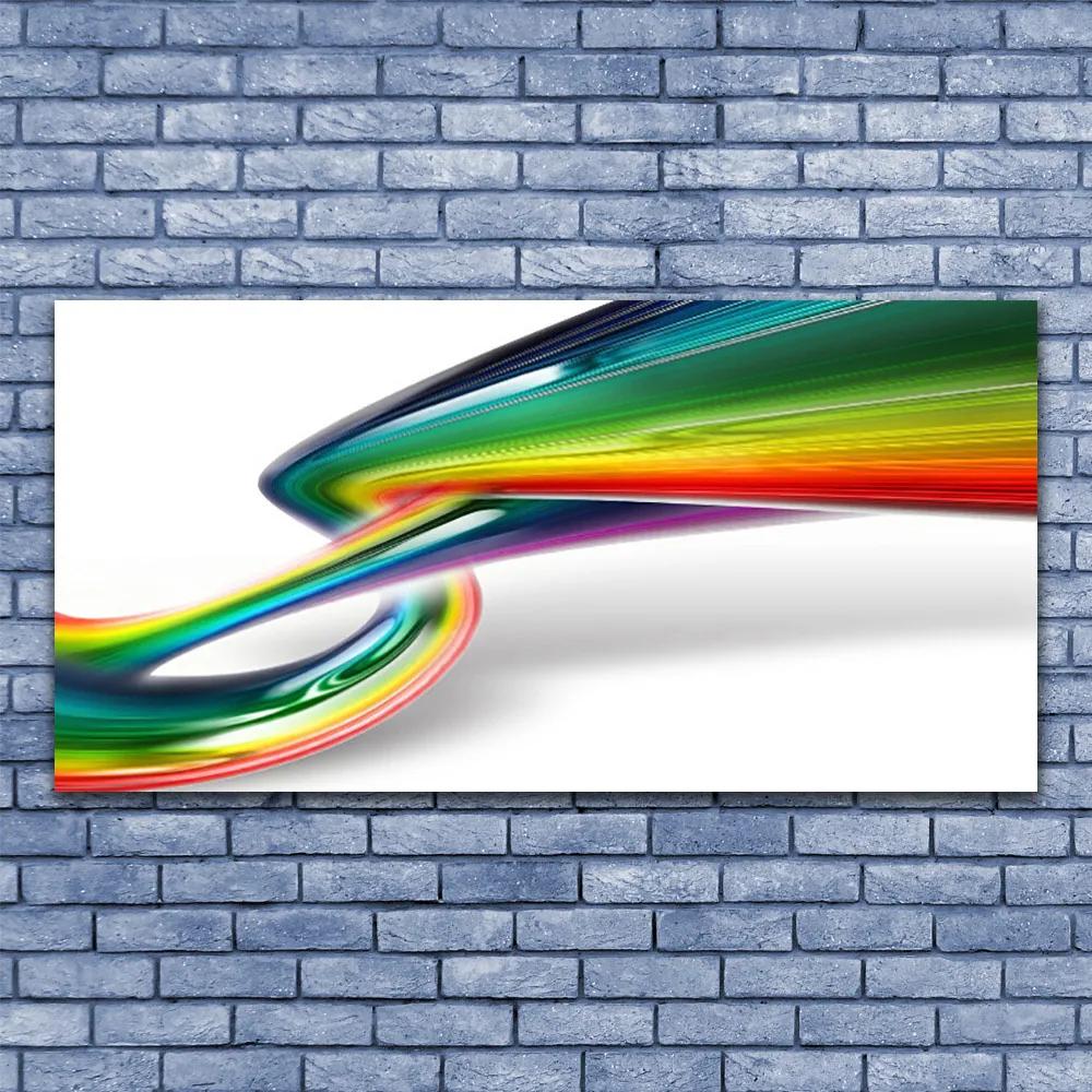 Vászonfotó Abstract Rainbow Art 100x50 cm