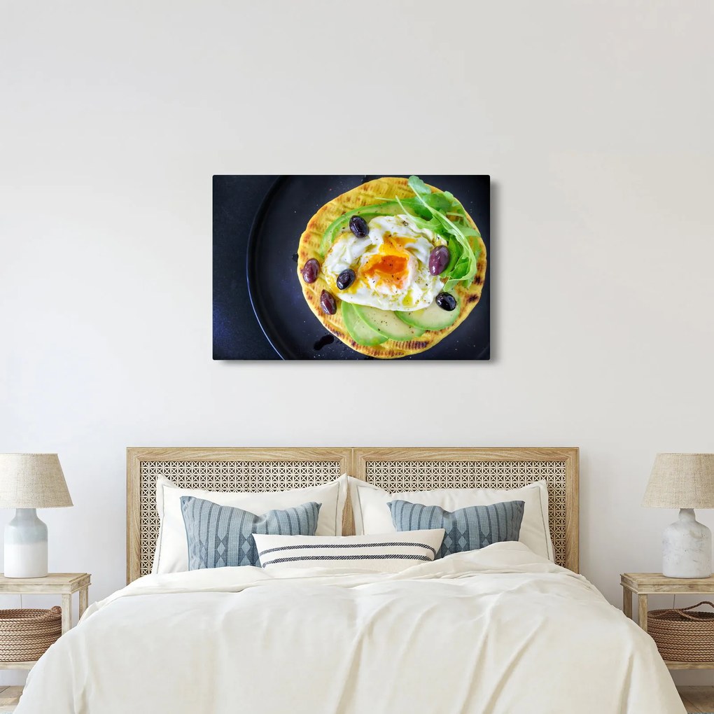 Egészséges palacsinta képe (90x60 cm)
