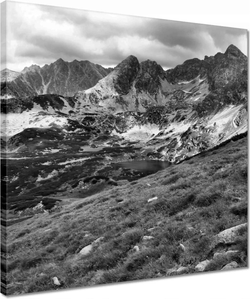 Vászonkép 40x40 Tátra Lengyel hegyek Kilátás