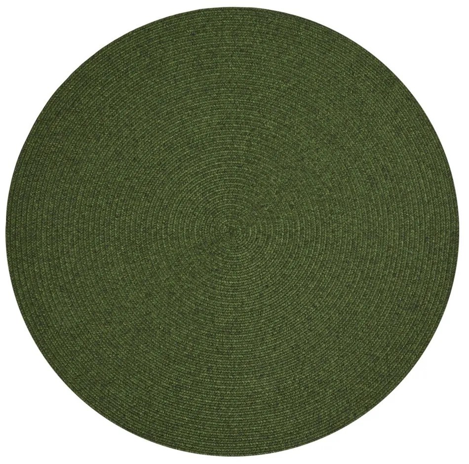 Zöld kerek kültéri szőnyeg ø 150 cm - NORTHRUGS