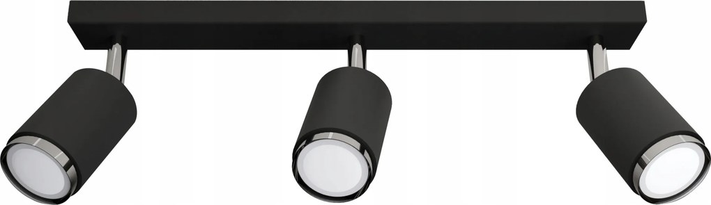 Plafon fekete-ezüst falra szerelhető mennyezeti lámpa