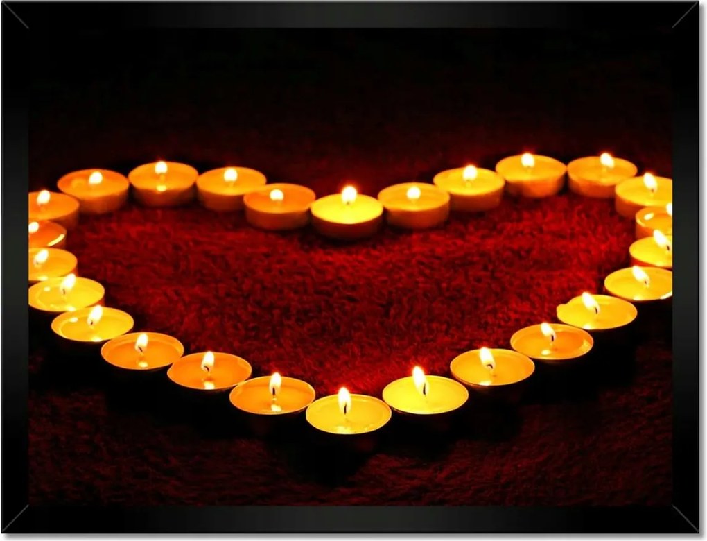 Poszterek keretben 40x30 Nőnap Ajándék Love