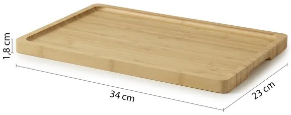 Gedy - Fürdőszobai tálca HIMALAYA bambusz