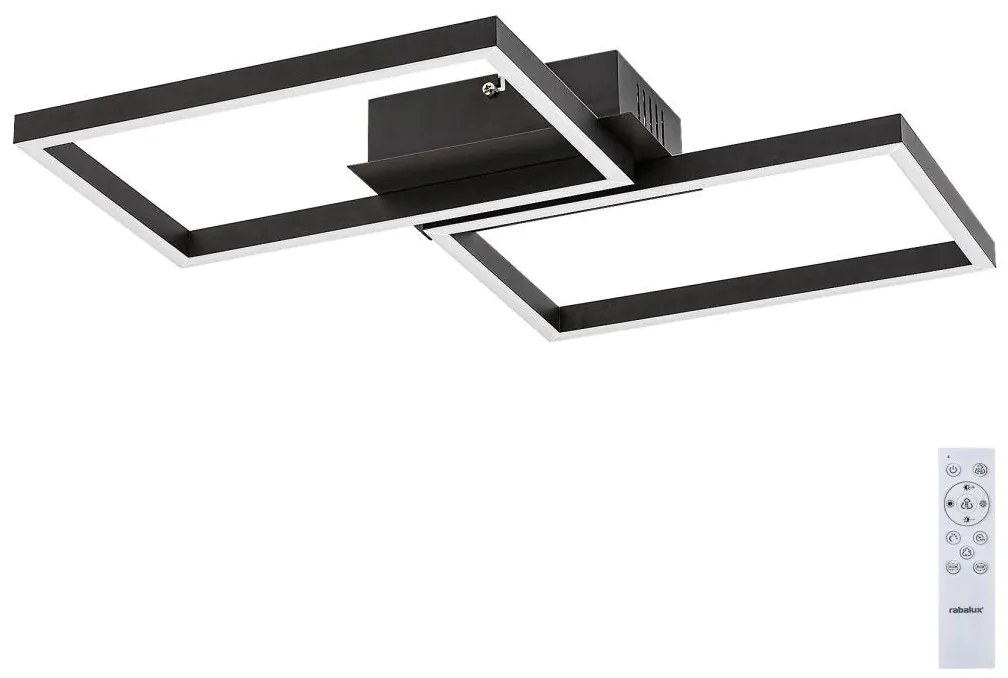 Rabalux 71032 - LED RGB Dimmelhető mennyezeti lámpa LUDANO LED/40W/230V + + távirányító