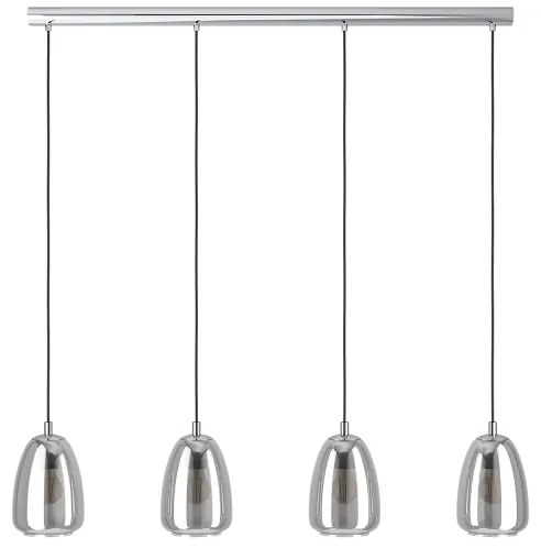 Eglo 98616 - Csillár zsinóron ALOBRASE 4xE27/40W/230V