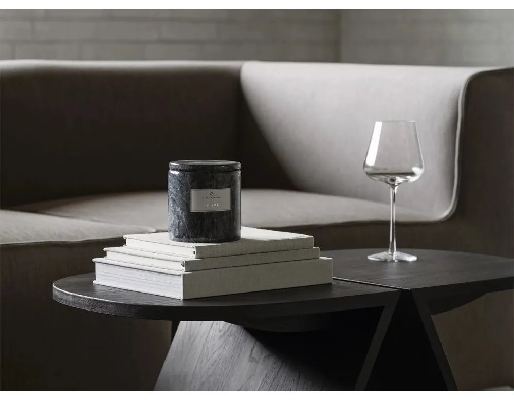 Fekete tölgyfa dohányzóasztal 43x80 cm Avio – Blomus