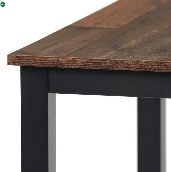 Étkezőasztal 110x70x75 cm, MDF, old wood, GDT-202 OLW2