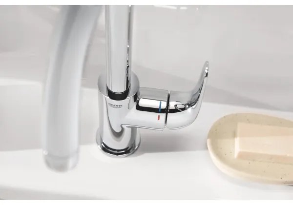 GROHE 24330001 - EUROSMART L mosdócsaptelep, fényes króm