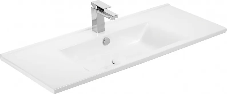 TMP VIVA 100 fali fürdőszobabútor - Sanovit ATRIA 9100 porcelán mosdóval - 101 x 46 cm