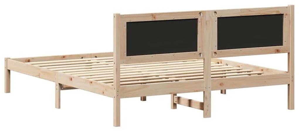 Ágykeret Kárpitozott Fejtámlával Világosszürke 160 x 200 cm