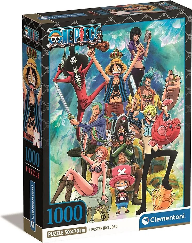 One Piece Victory 1000 db-os puzzle Clementoni